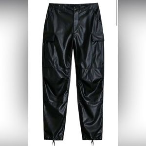 Rag & bone leather cargo pants